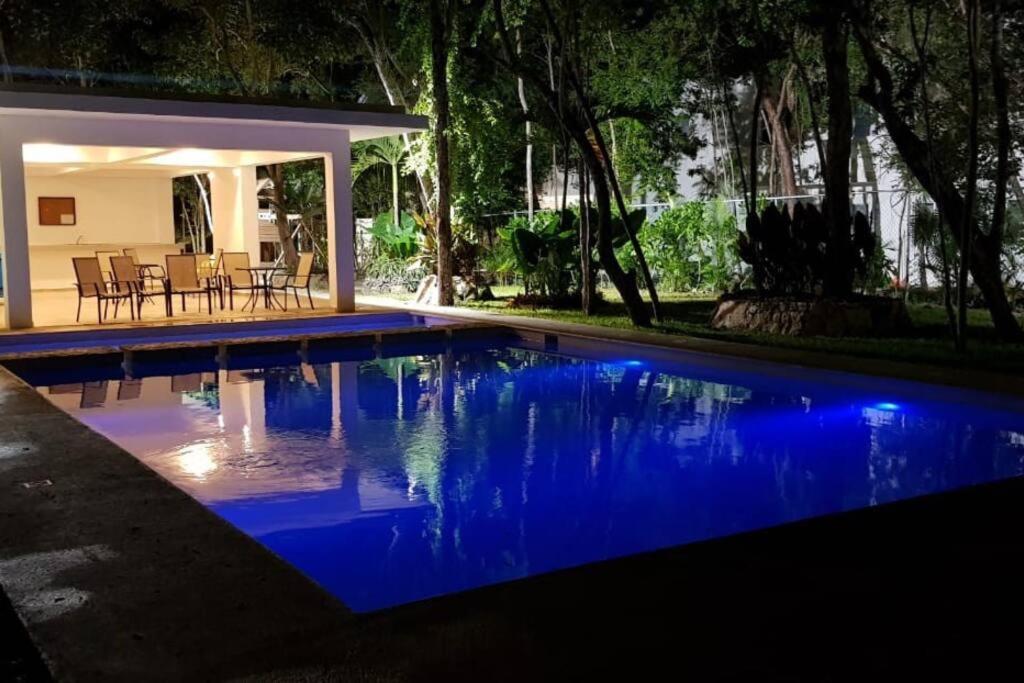La Casa Del Arbol -4Bed 3 Bath Villa Puerto Morelos Exterior photo